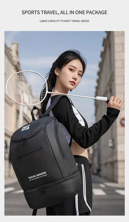 Outdoor Climbing Backpack with Laptop &amp;amp; Shoe Compartment