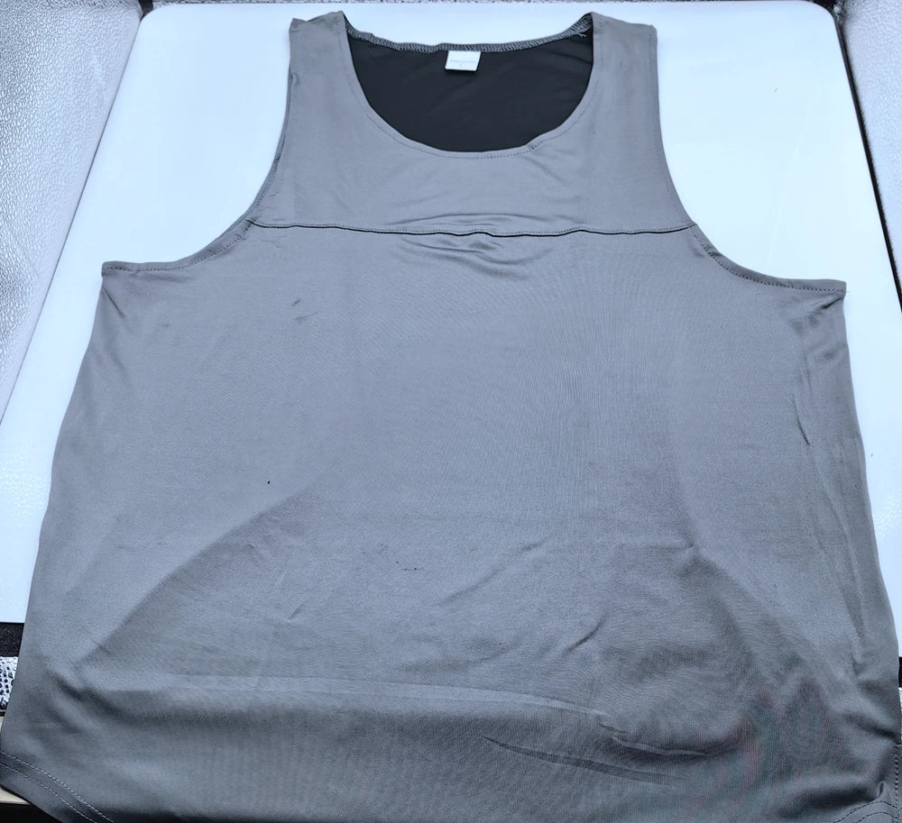 Men's Mesh Splice Tank Top