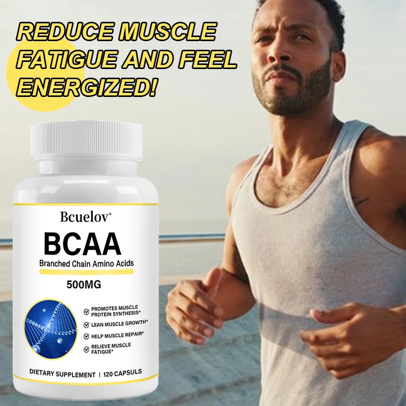 BCAA 500mg Muscle Repair Capsules