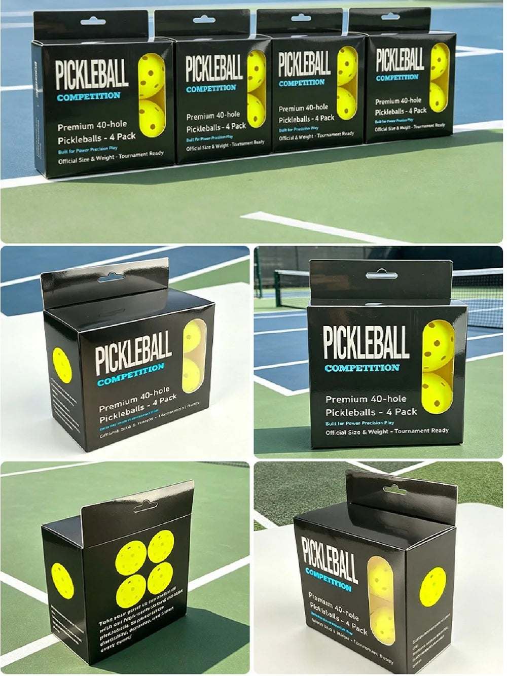 Indoor &amp; Outdoor Pickleball Combo Pack