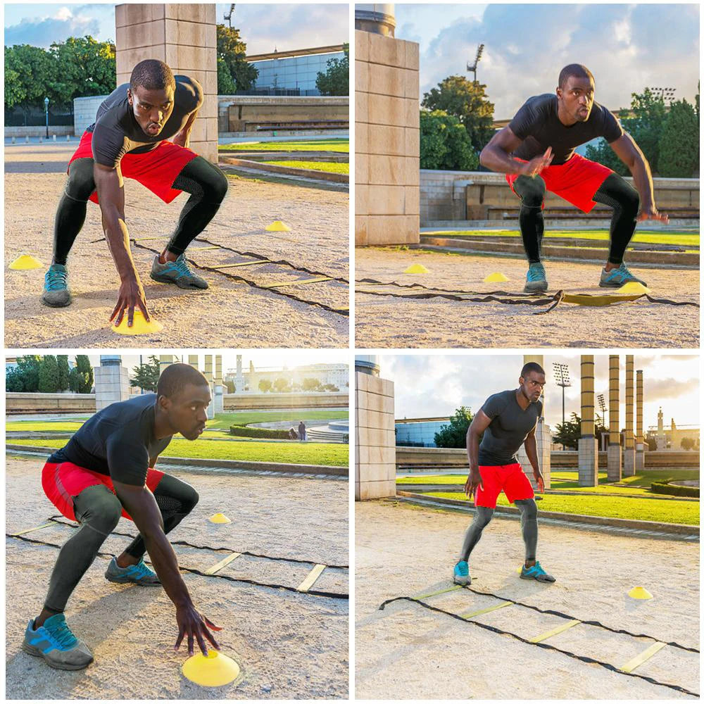 Agility Training Set (Cones, Ladder &amp; Chute)