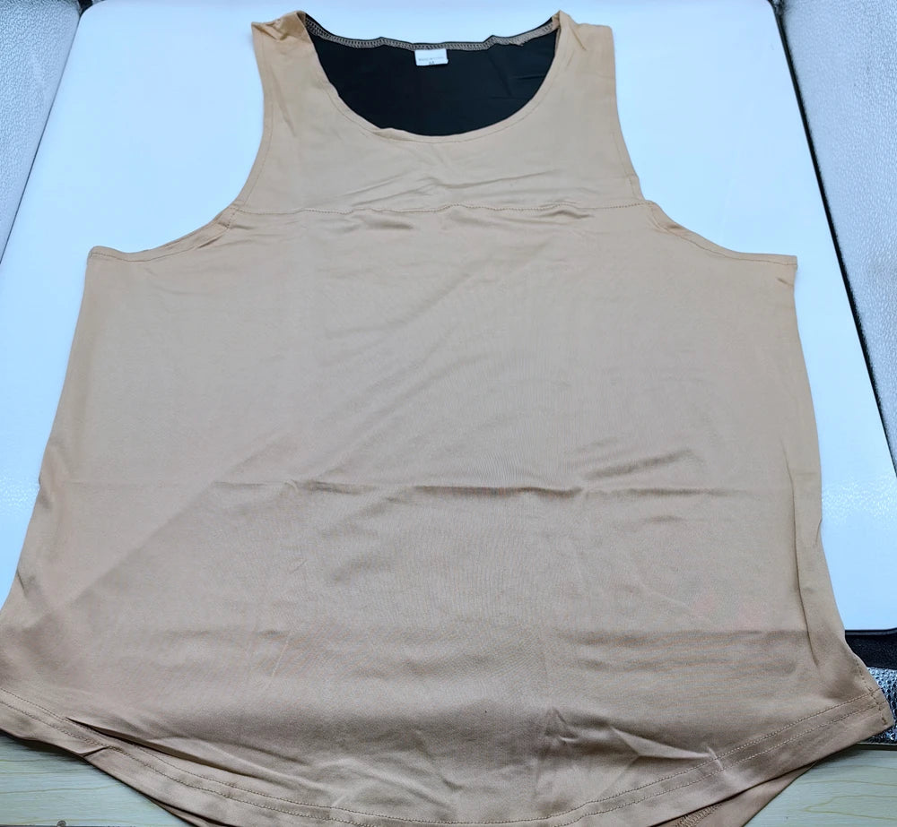 Men's Mesh Splice Tank Top