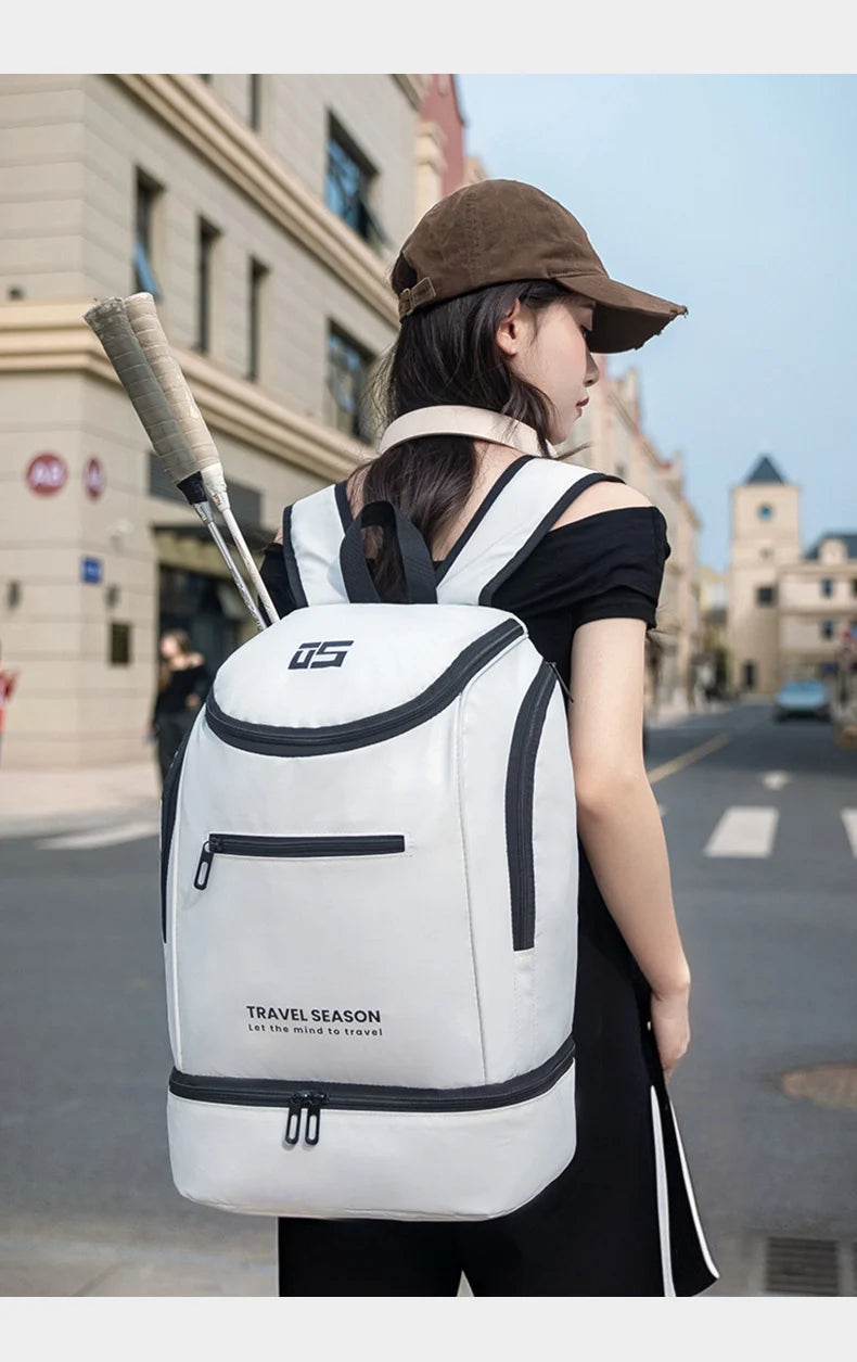 Outdoor Climbing Backpack with Laptop &amp; Shoe Compartment
