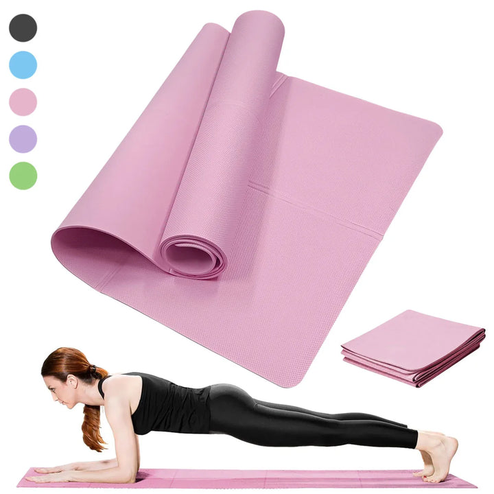 Yoga & Pilates Mat, Multiple Thickness