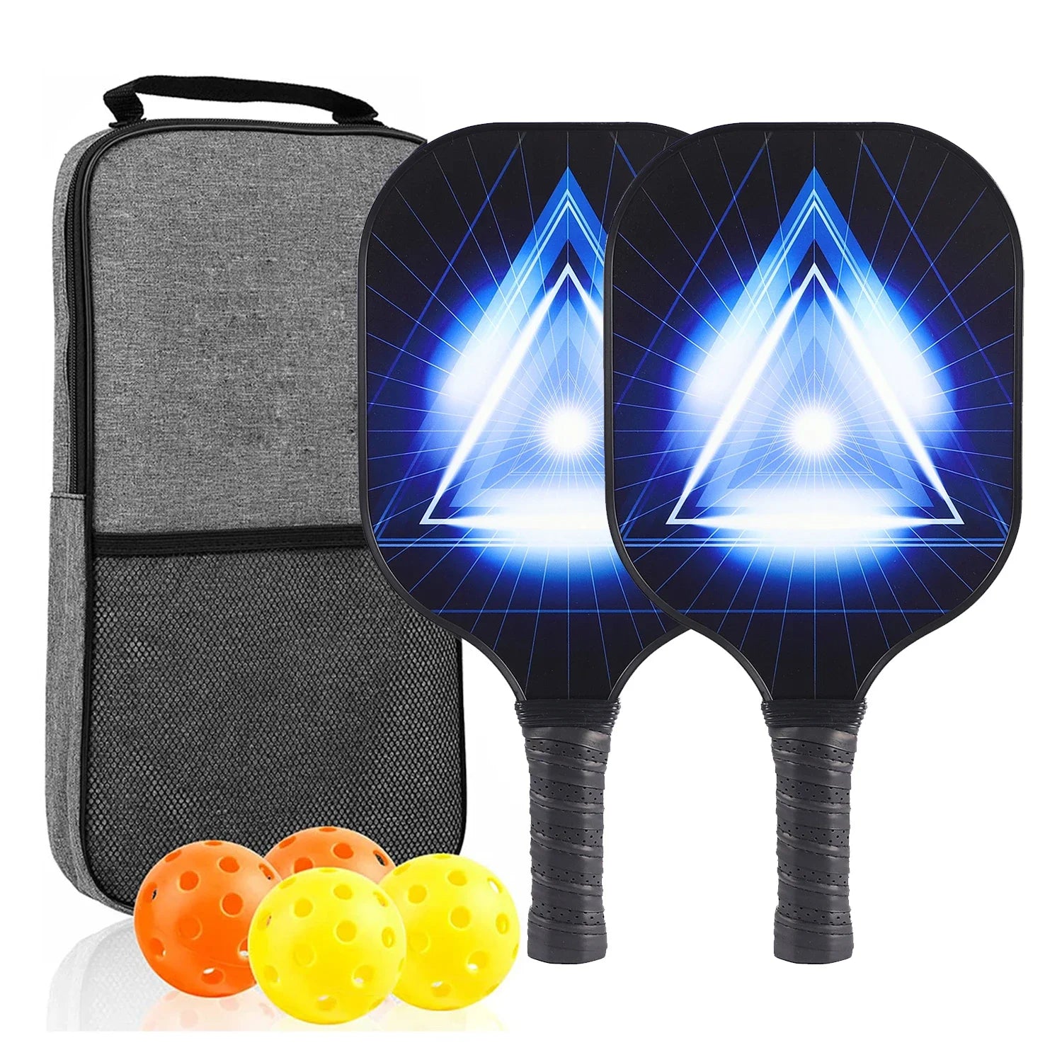 USAPA-Approved Fiberglass Pickleball Paddle Set