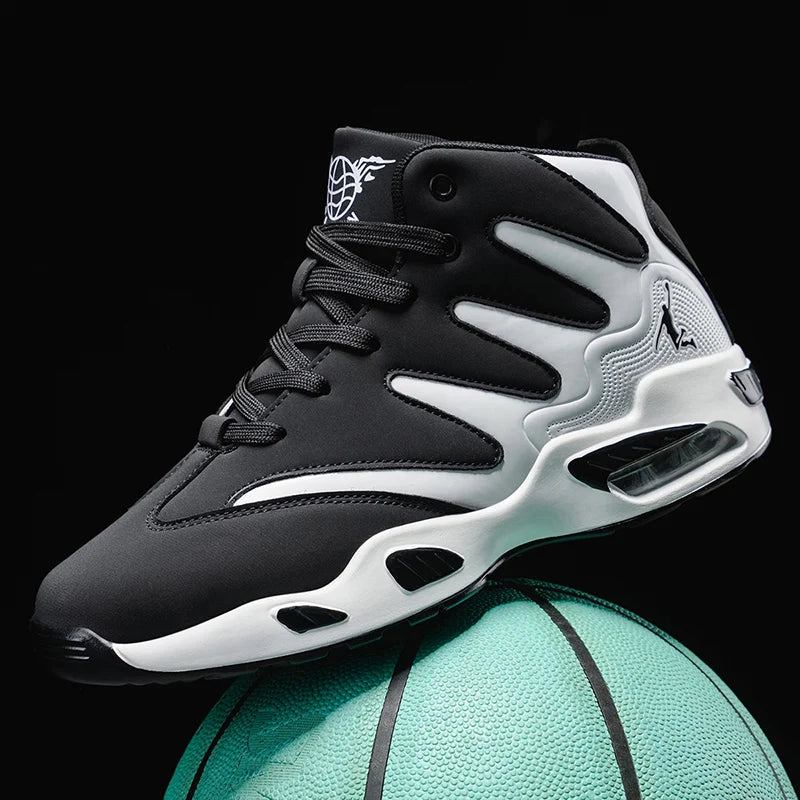 Heavy-Duty Lace-Up Basketball Shoes