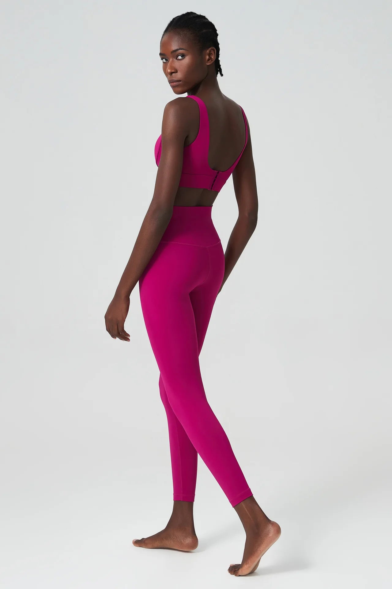 Open-Back Sports Bra Set