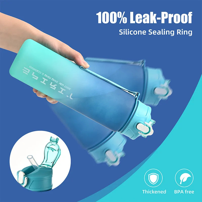 Time-Tracking Sports Water Bottle
