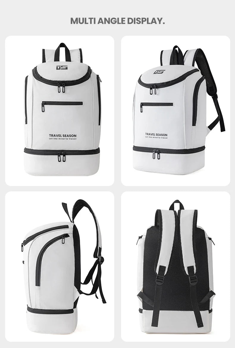 Outdoor Climbing Backpack with Laptop &amp; Shoe Compartment