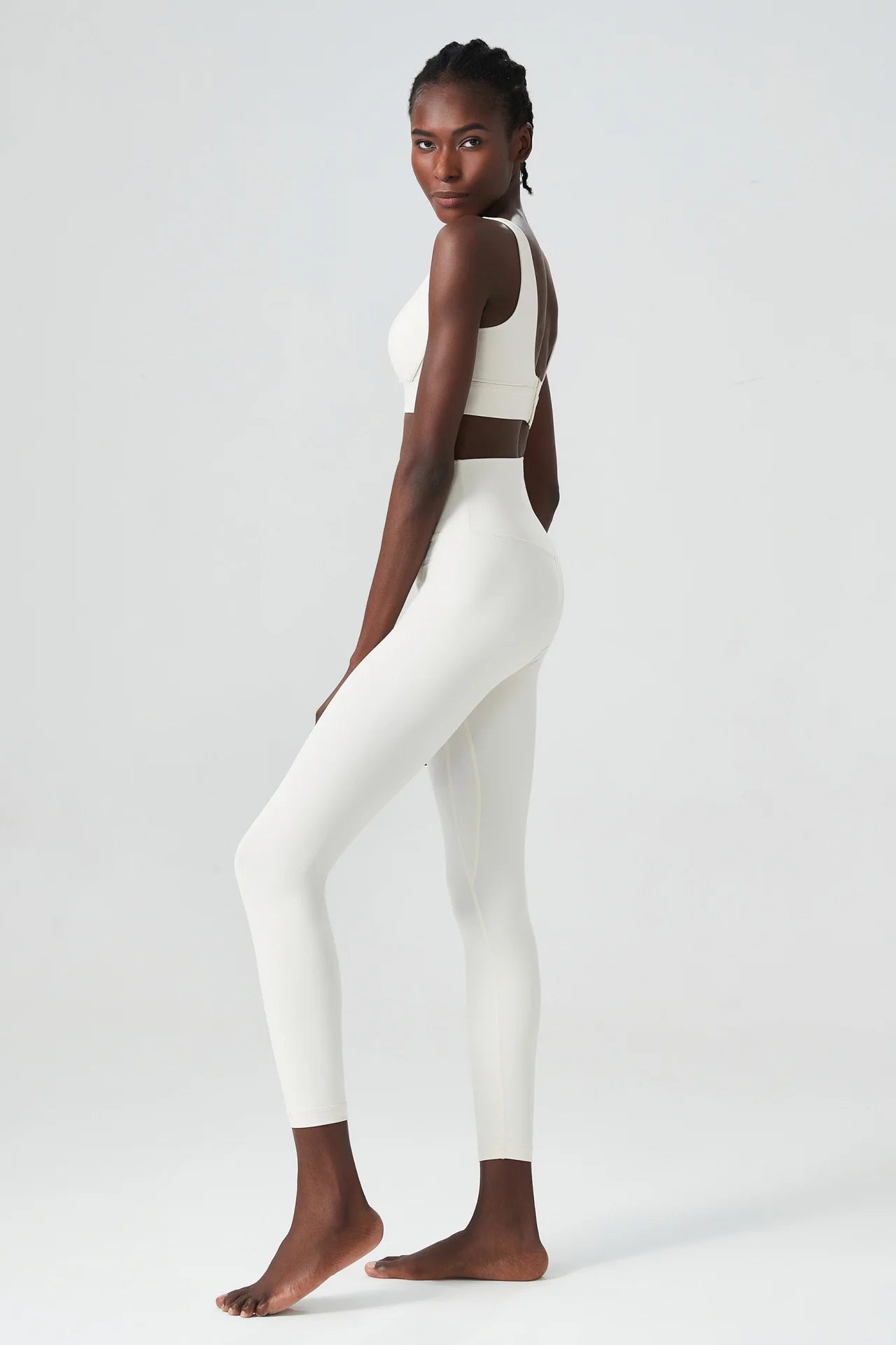 Open-Back Sports Bra Set