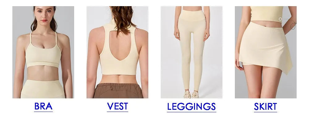 Sports Bra &amp; High-Waist Leggings Set