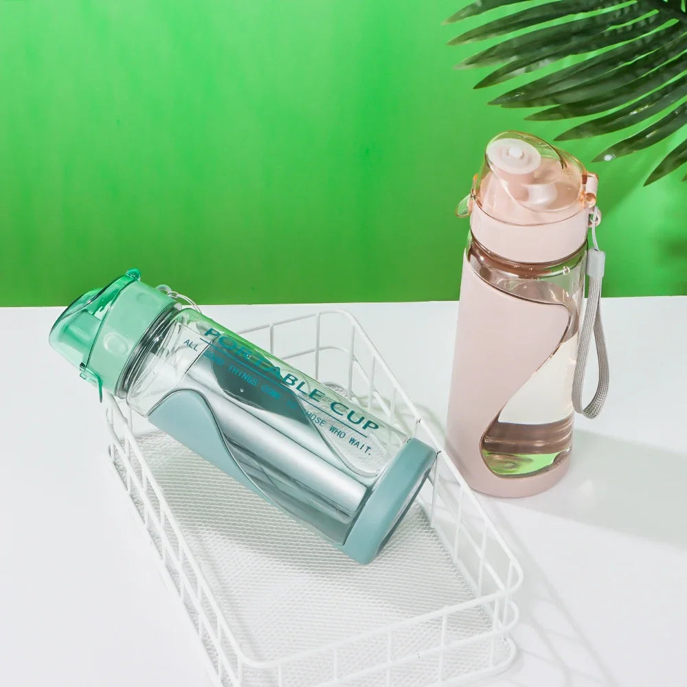 500ml Clear Sports Water Bottle