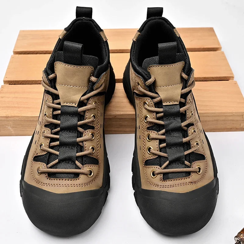 Men's Wear-Resistant Hiking Boots — Waterproof Trail Boots