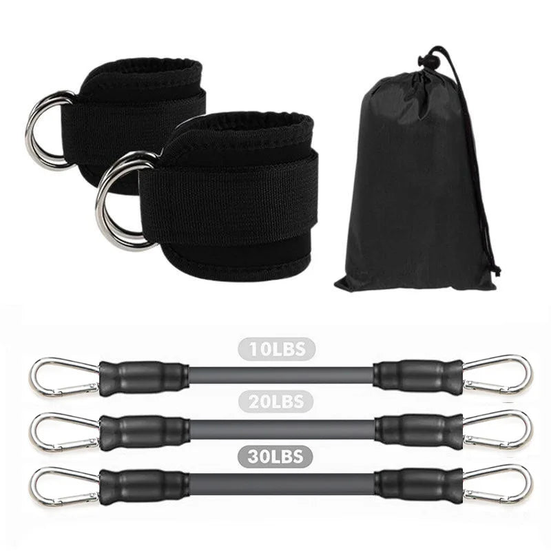 Ankle Strap Resistance Band Set
