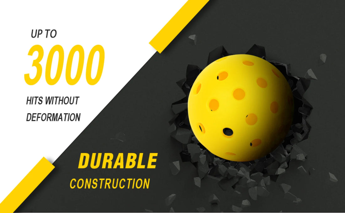 Indoor Pickleballs (72mm, 26-Hole)