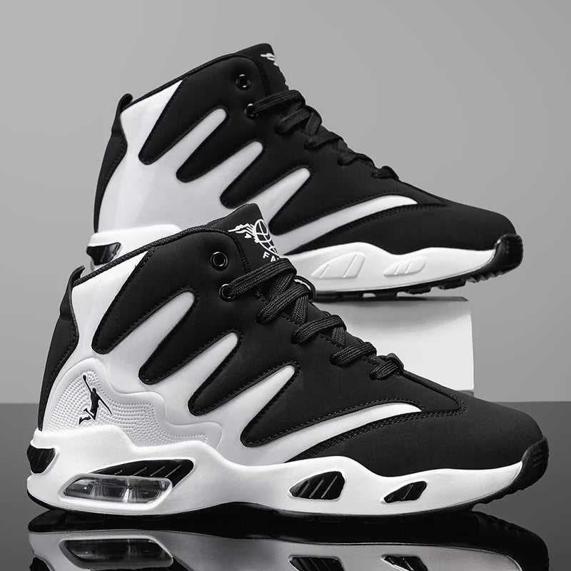 Heavy-Duty Lace-Up Basketball Shoes