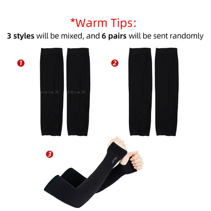 Cooling UV Protection Arm Sleeves (6-Pack)