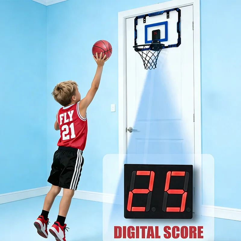 Over-Door Basketball Hoop Set