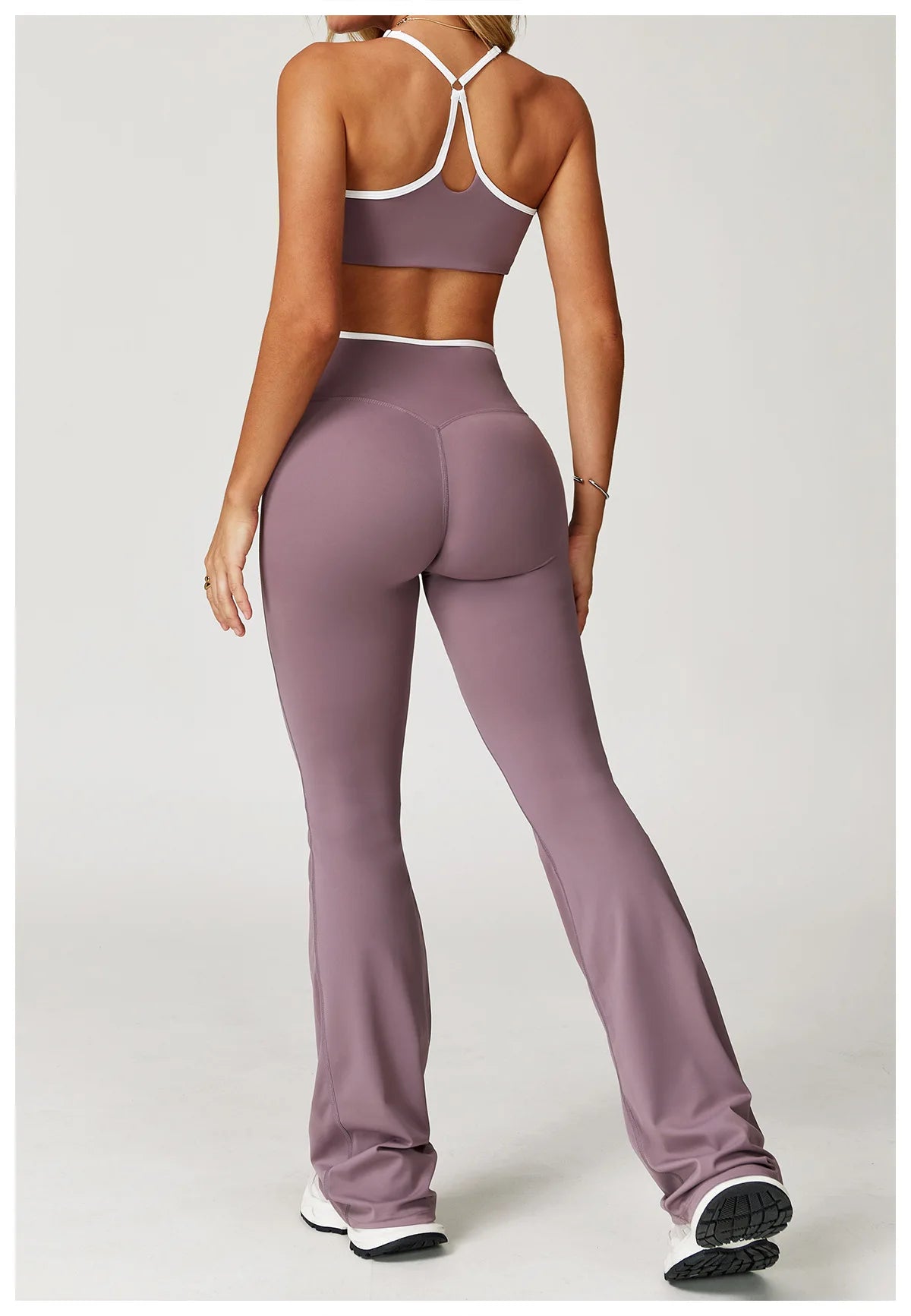 Bell-Bottom Flare Yoga Tracksuit