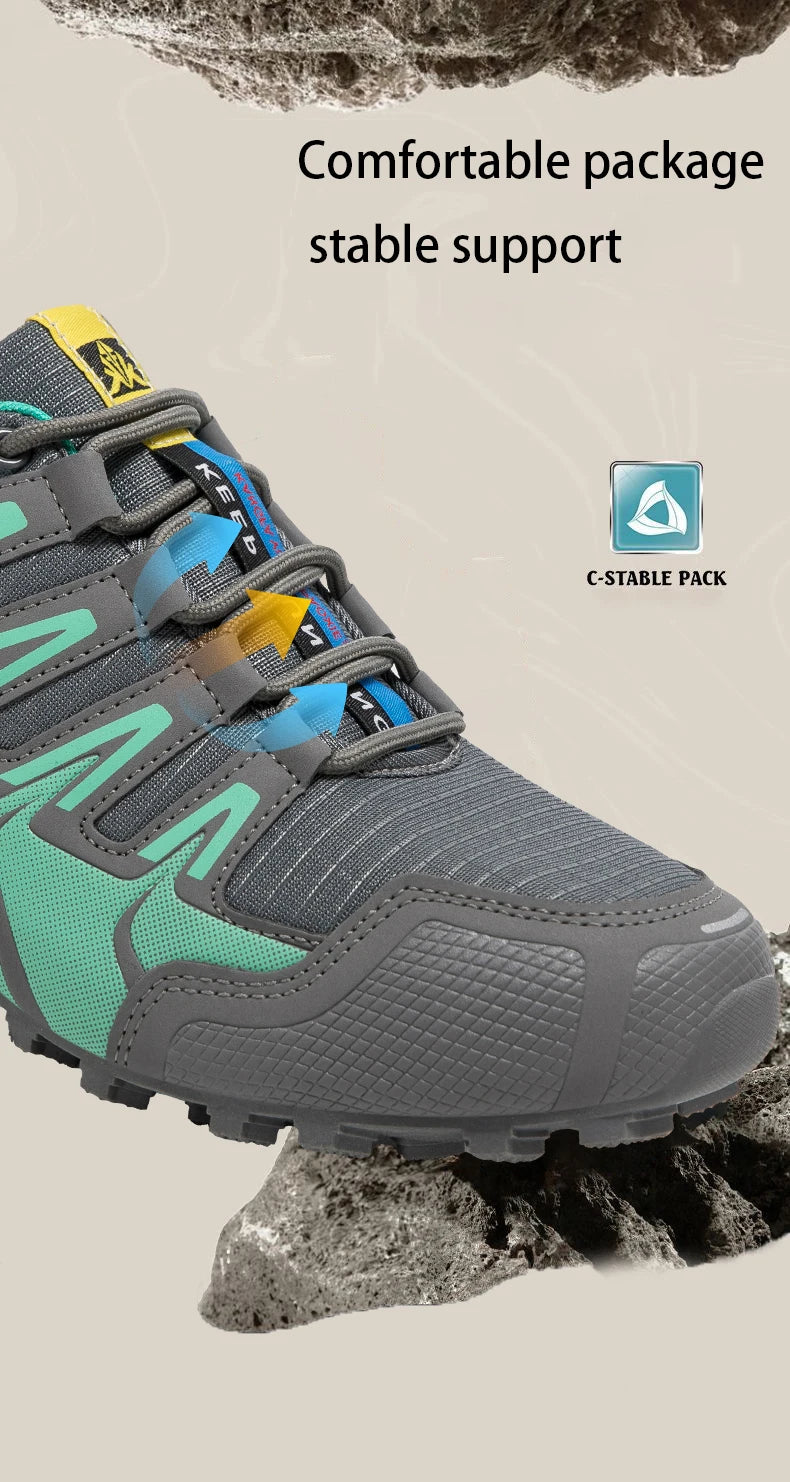 Men's Tactical Hiking Shoes — Waterproof Outdoor Boots