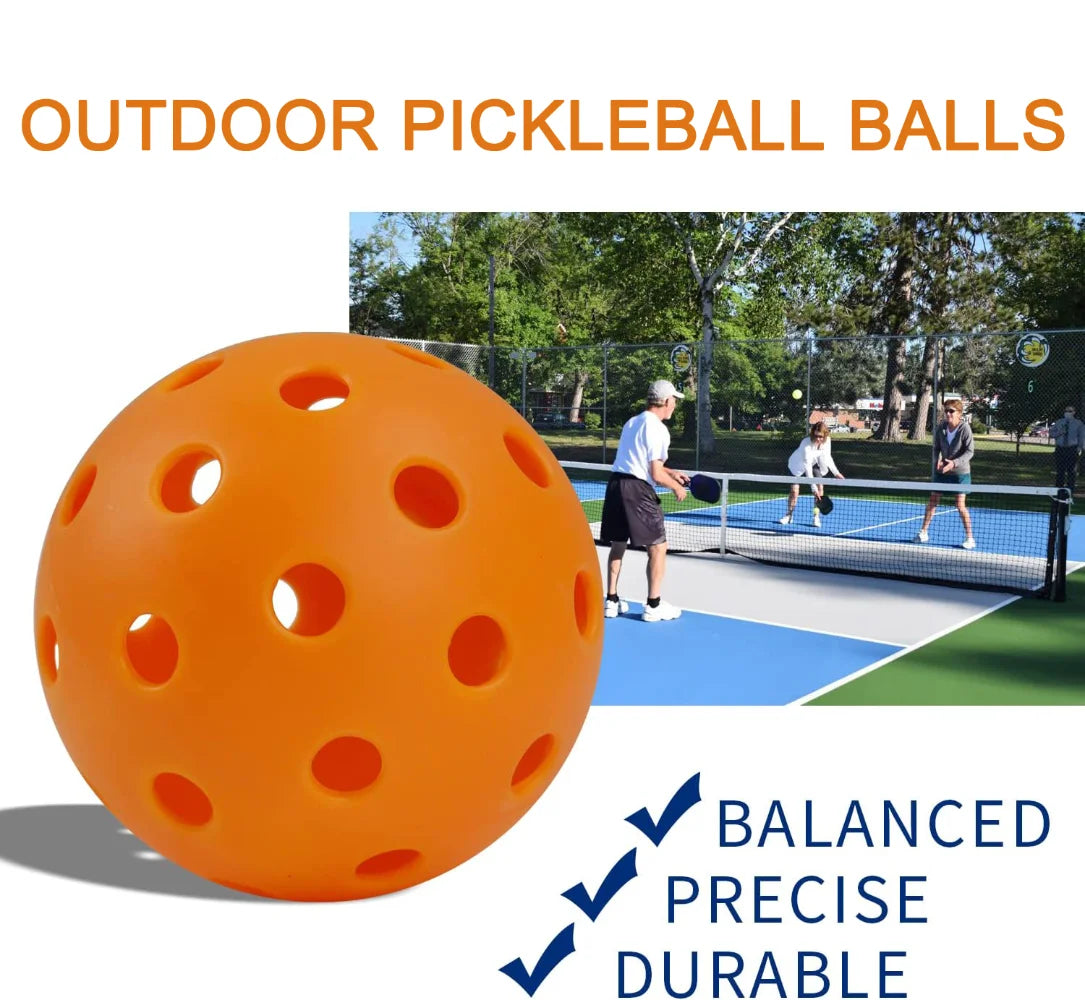 Indoor Pickleballs (72mm, 26-Hole)