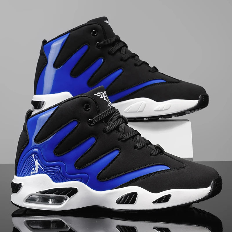 Heavy-Duty Lace-Up Basketball Shoes
