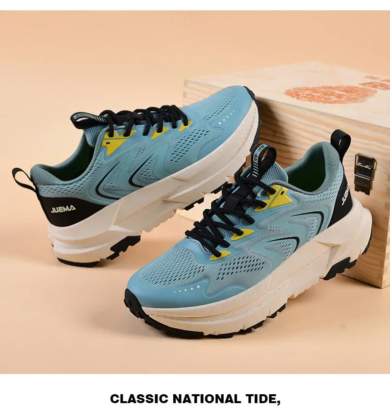 Men's Shock-Absorbing Cushioned Running Shoes