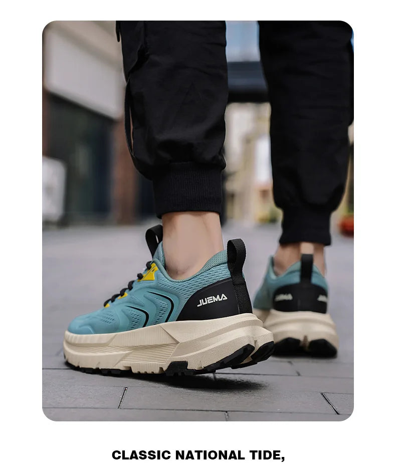 Men's Shock-Absorbing Cushioned Running Shoes