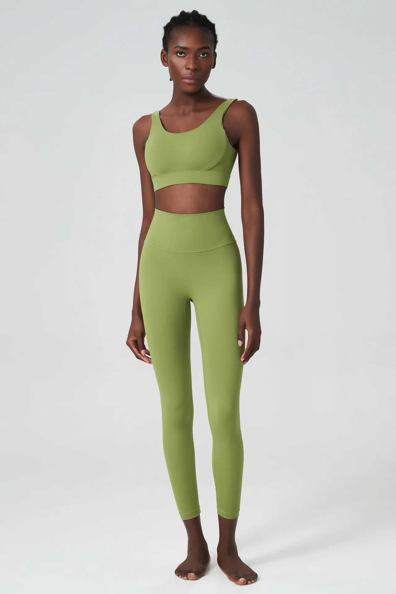 Open-Back Sports Bra Set