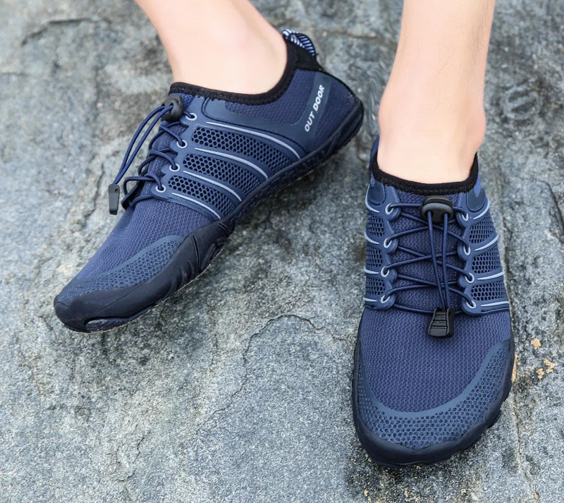 Men's Minimalist Cross-Trainers — Wide Toe Box Barefoot Shoes