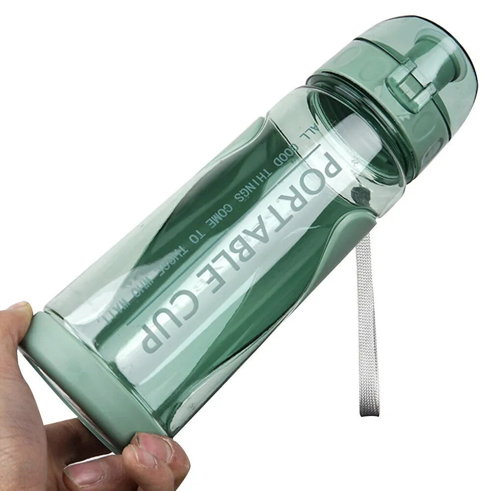 500ml Clear Sports Water Bottle