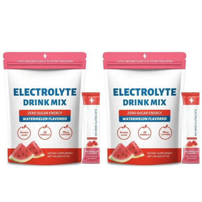Watermelon Electrolyte Hydration Sticks