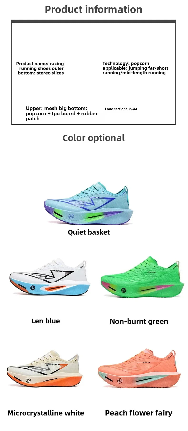 Premium Carbon Plate Running Shoes