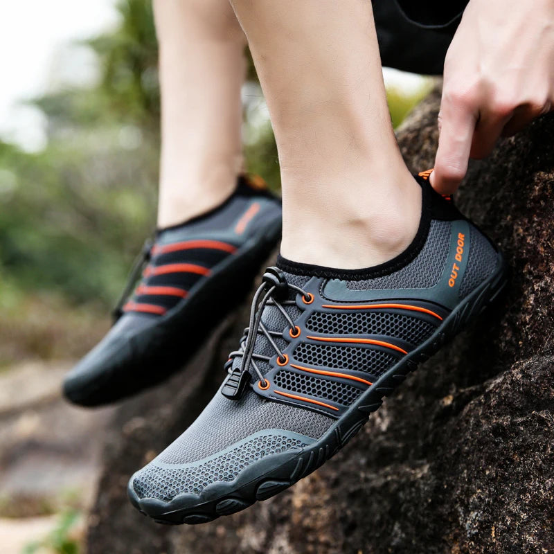 Men's Minimalist Cross-Trainers — Wide Toe Box Barefoot Shoes