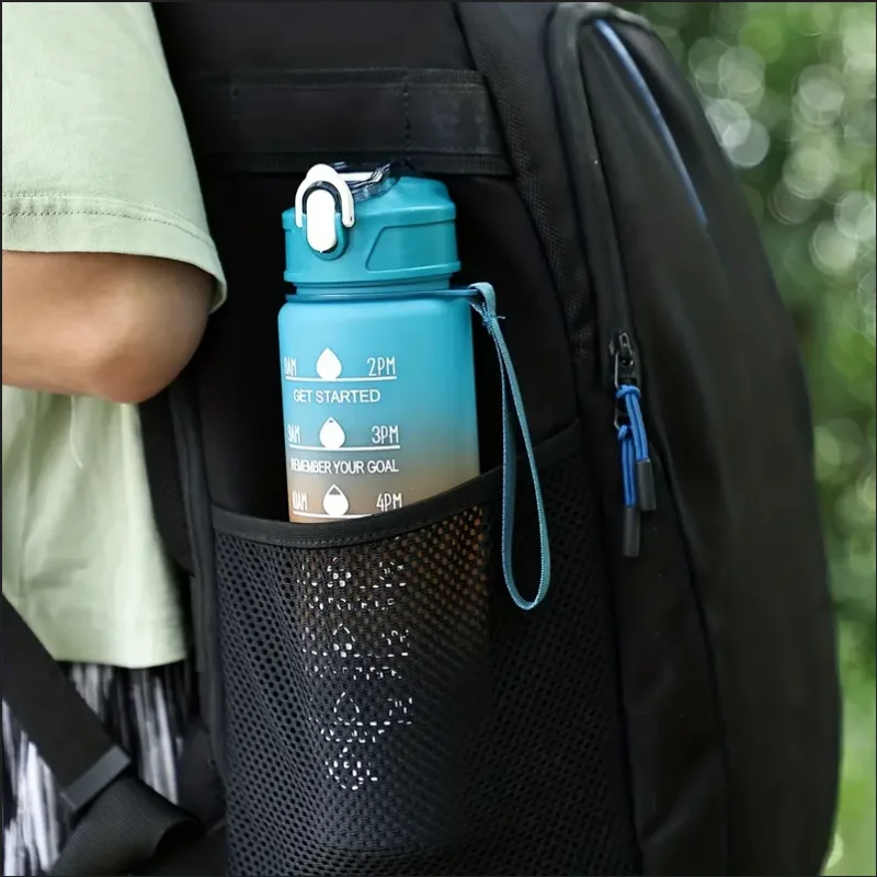 Time-Tracking Sports Water Bottle