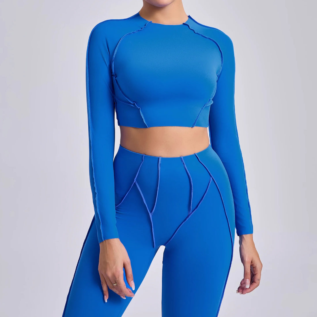 Long-Sleeve Push-Up Yoga Tracksuit