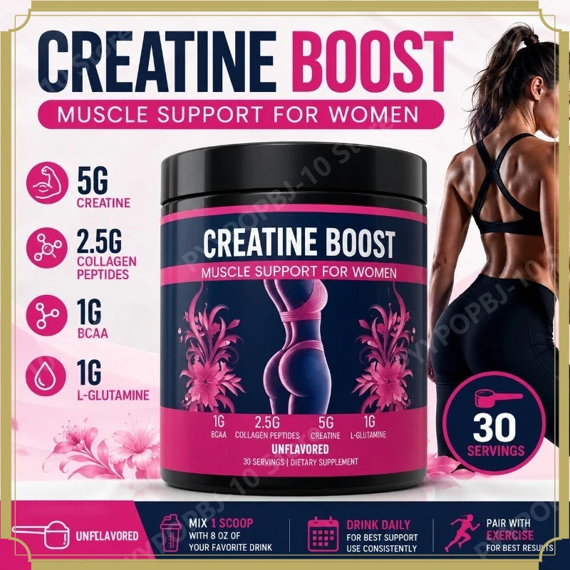 Women's Creatine &amp; Collagen Recovery Supplement