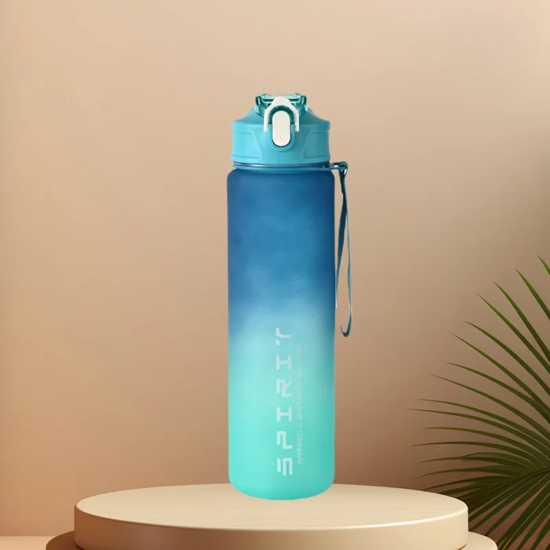 Time-Tracking Sports Water Bottle