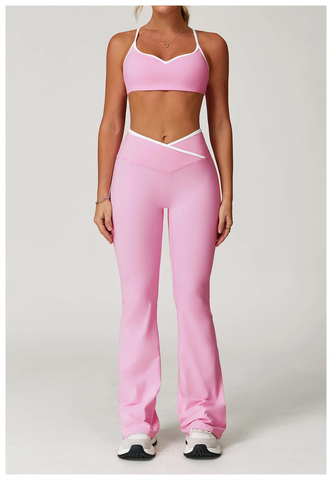 Bell-Bottom Flare Yoga Tracksuit