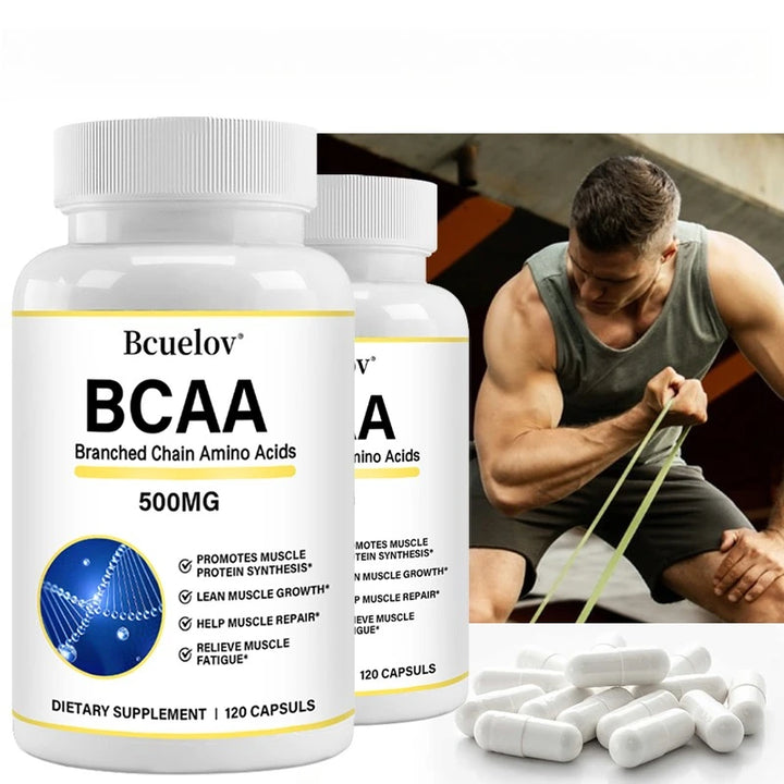 BCAA 500mg Muscle Repair Capsules