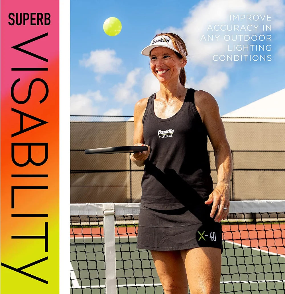 Indoor Pickleballs (72mm, 26-Hole)