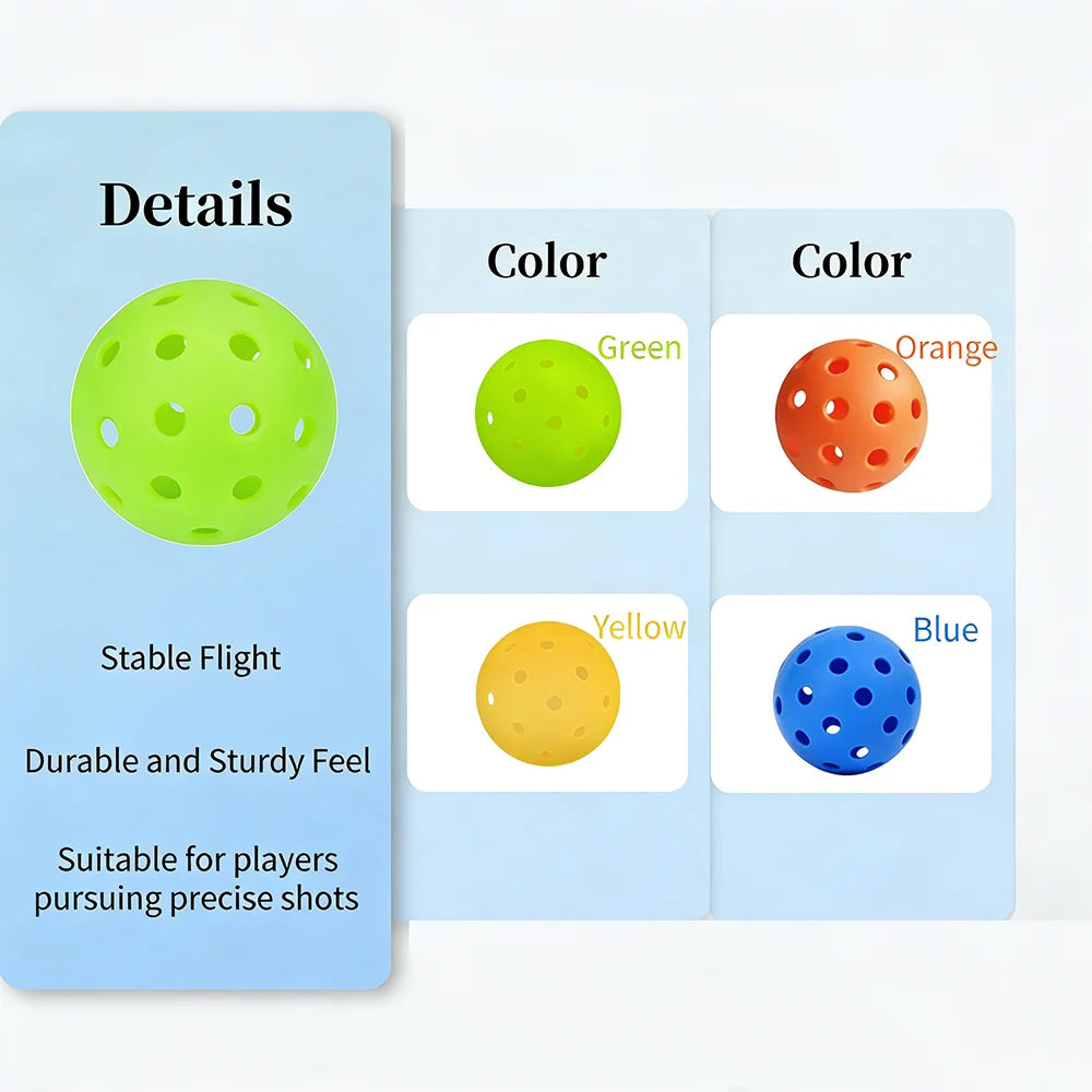 Outdoor Pickleballs 12-Pack