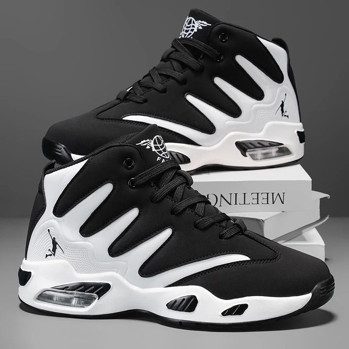 Heavy-Duty Lace-Up Basketball Shoes