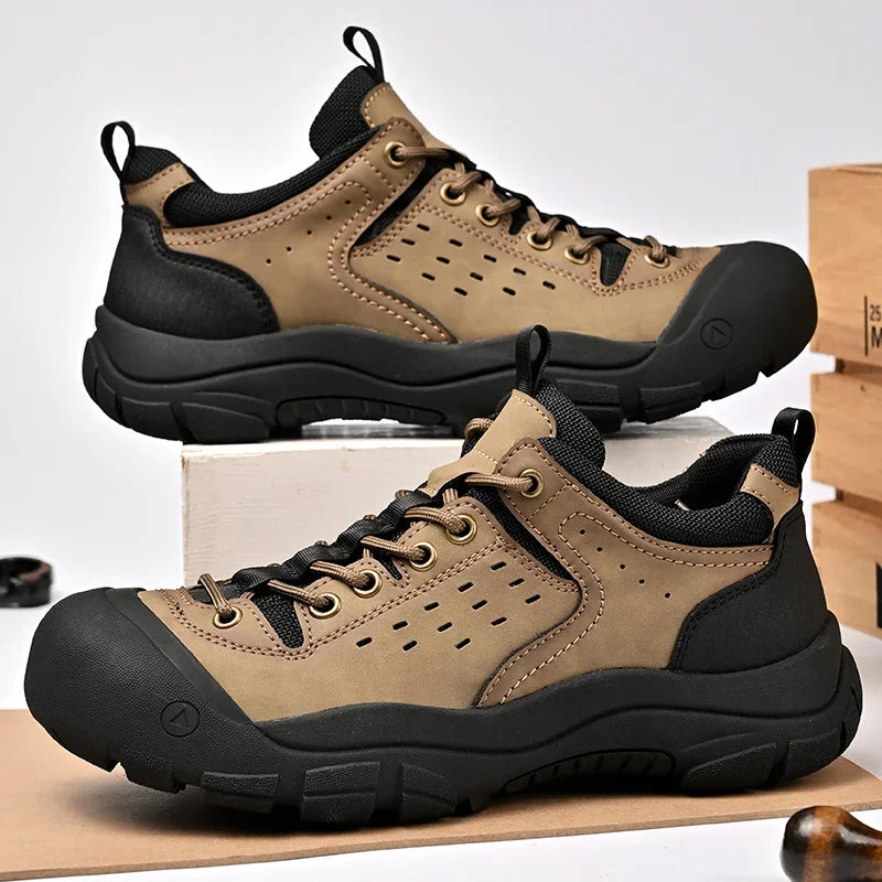 Men's Wear-Resistant Hiking Boots — Waterproof Trail Boots