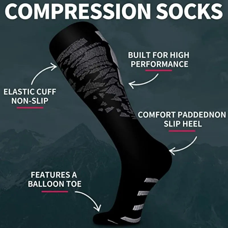 Medical Compression Running Socks (20-30mmHg)