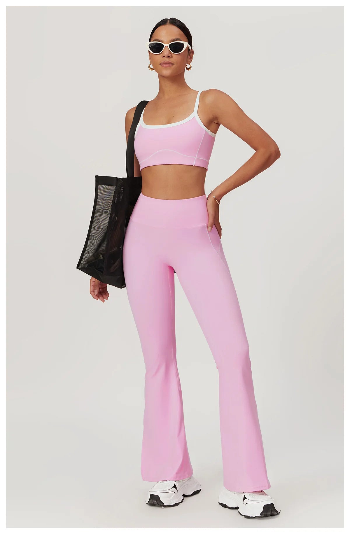 Wide-Leg Flare Yoga Set