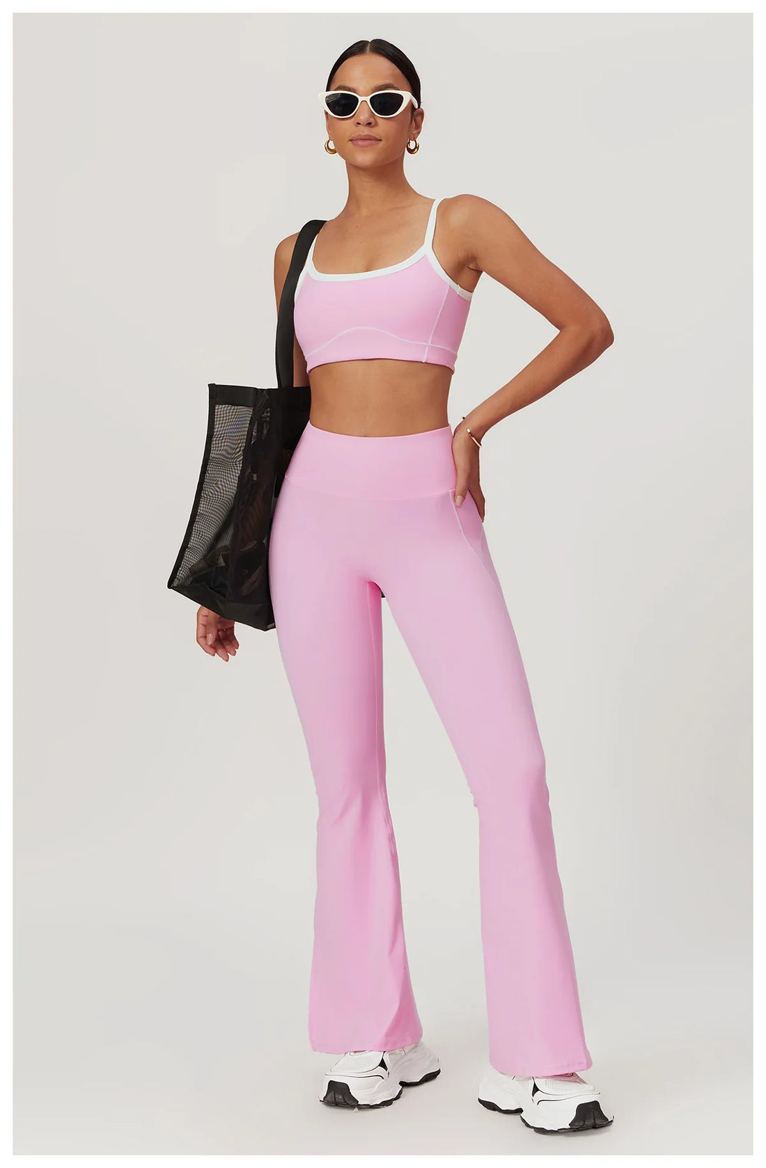 Wide-Leg Flare Yoga Set