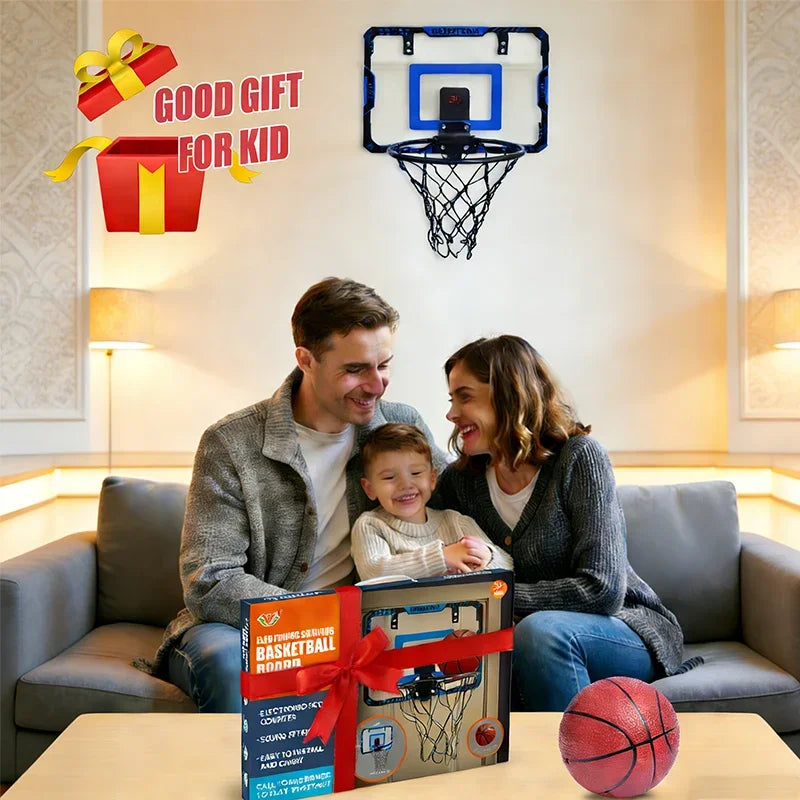 Over-Door Basketball Hoop Set