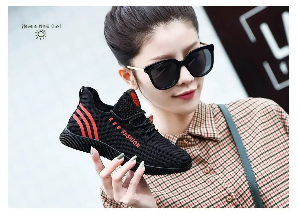 Women's Adjustable-Fit Running Sneakers