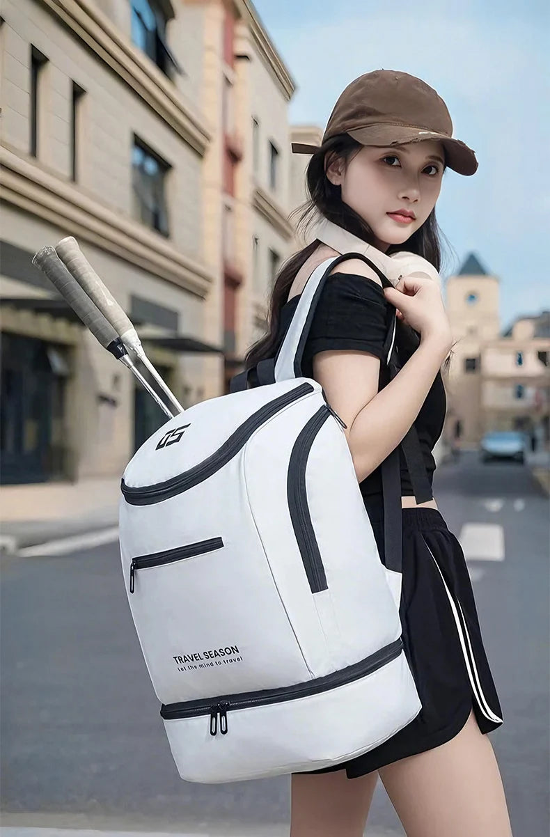 Outdoor Climbing Backpack with Laptop &amp; Shoe Compartment